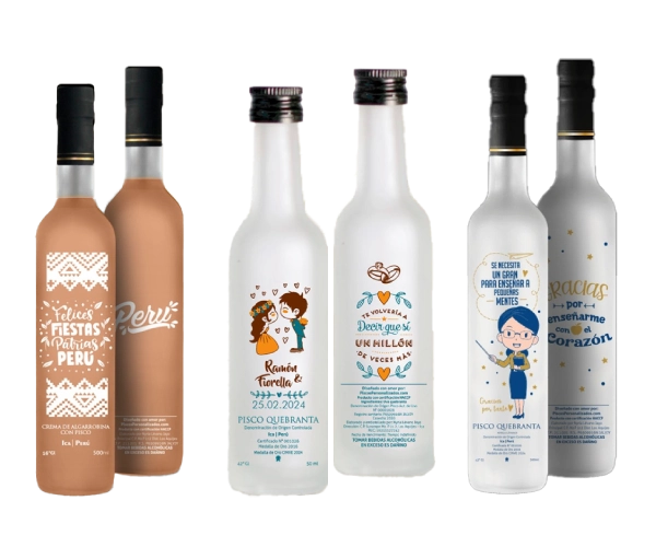 Pisco Personalizado Etiquetado Gay Pride Piscos Personalizados