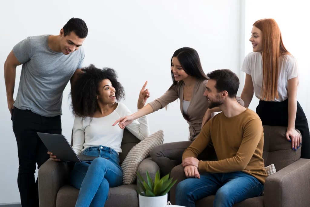 relaciones interpersonales en grupo