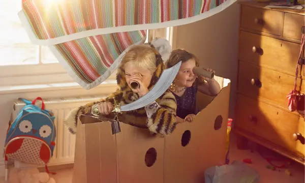 busquedad del tesoro en casa como celebración del dia del niño