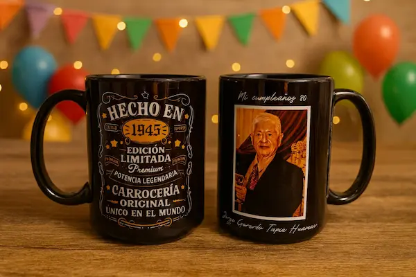 tazas - regalos de cumpleaños Emotis
