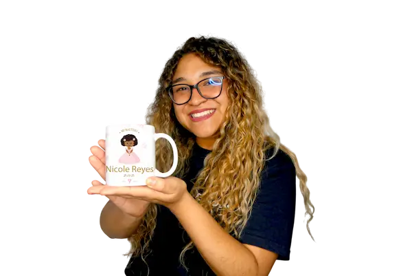 tazas para bautizos