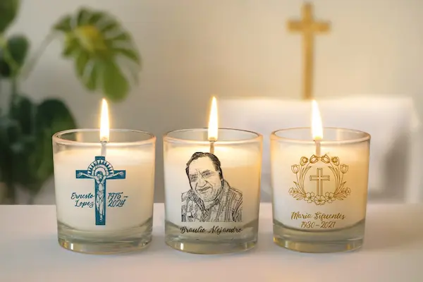 velas para misa de difuntos