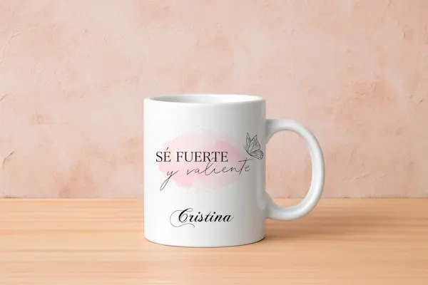 tazas personalizadas con nombre y frase