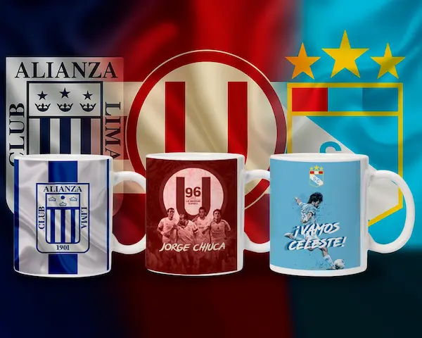 tazas personalizadas equipos de futbol