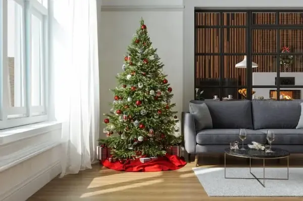 Servicio de armado y decoración de árboles.