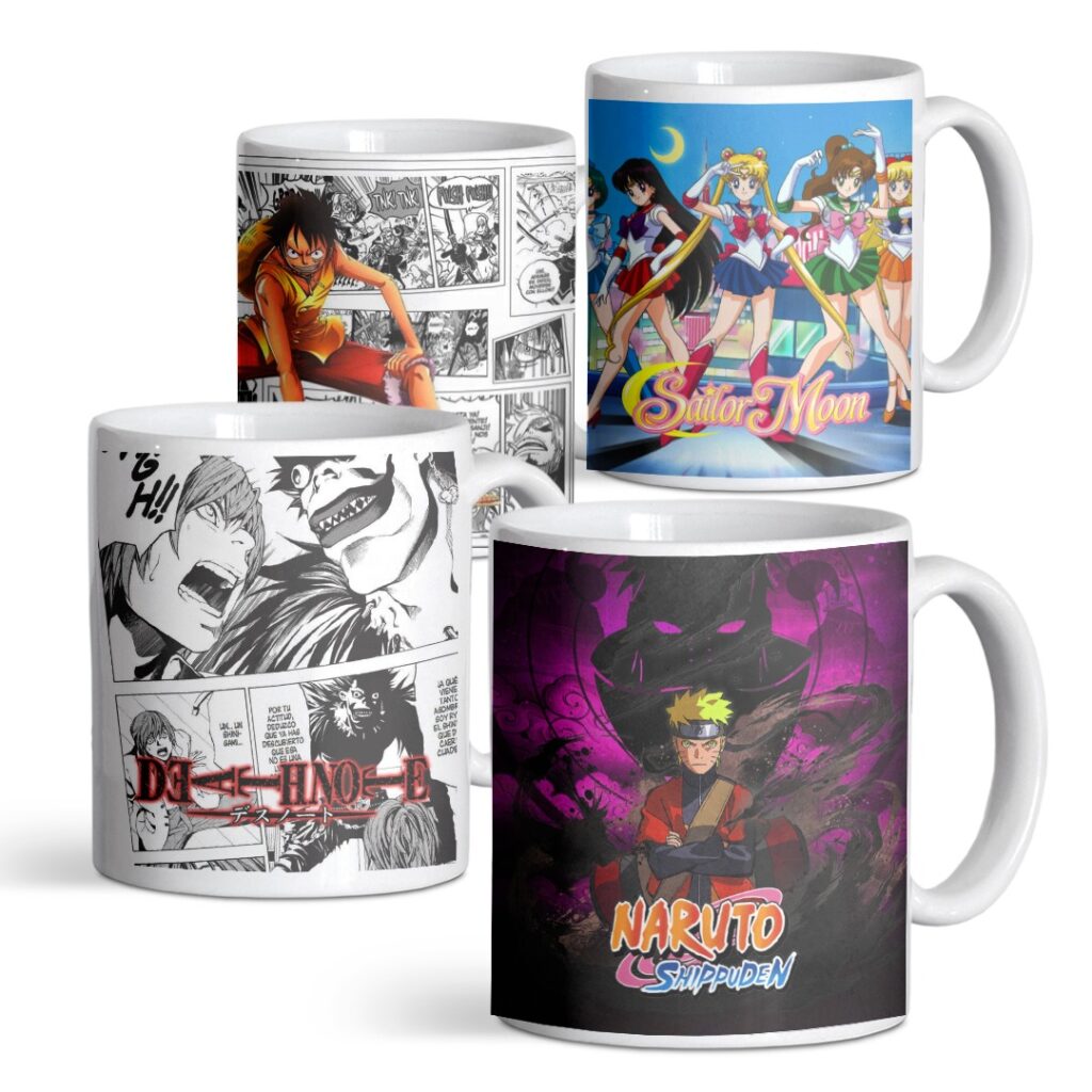 tazas personalizadas de anime