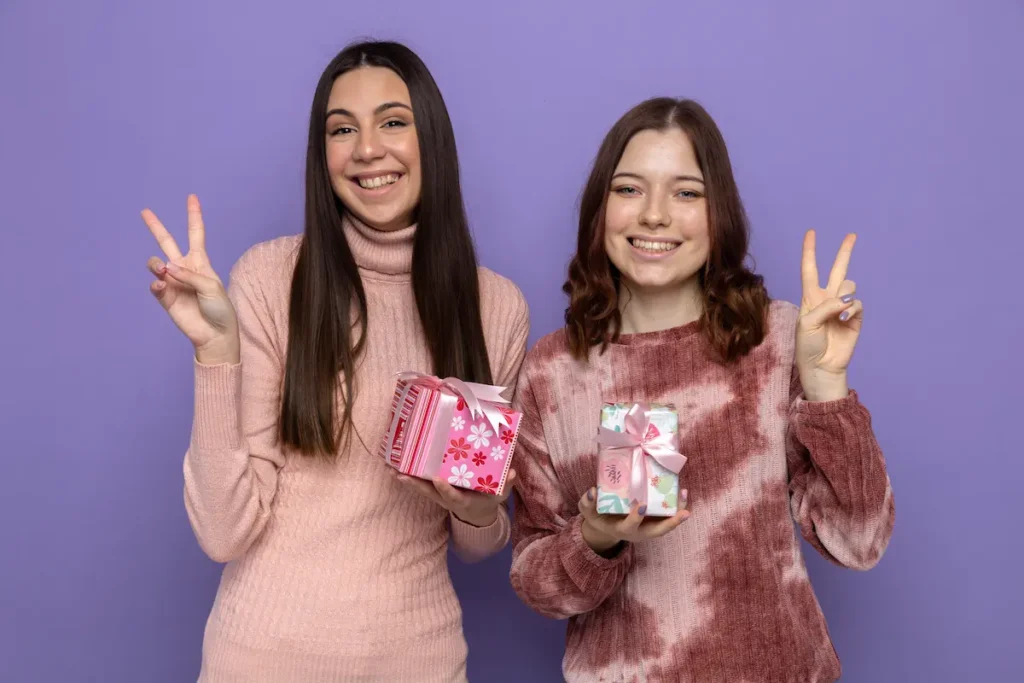 mejores amigas abrazadas
