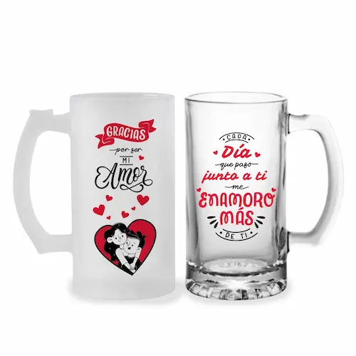 chopps personalizados para San Valentín - Emotis