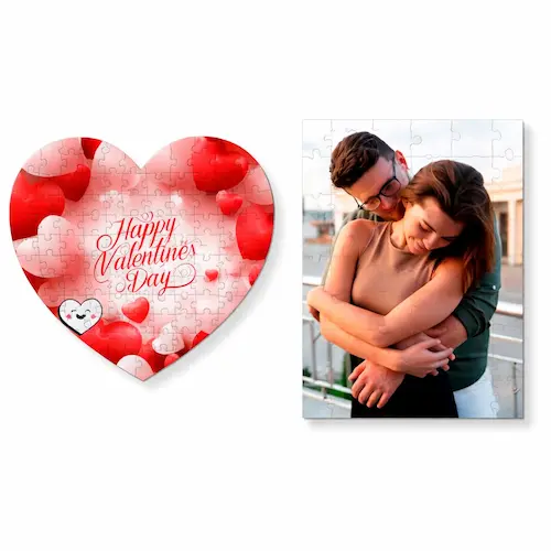 rompecabezas personalizadas para San Valentín - Emotis
