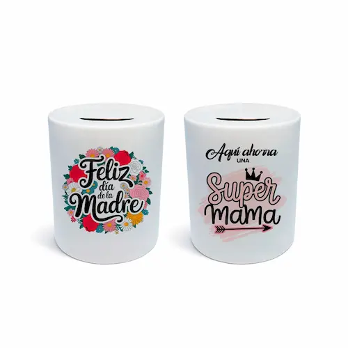 Alcancías para mamá - Dia de la Madre - Emotis