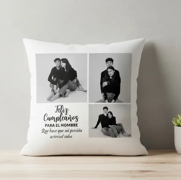 Almohadas personalizadas con fotos