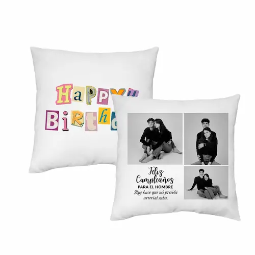 almohadas para cumpleaños - emotis