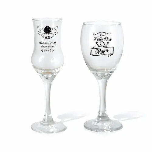 copas personalizadas para mujeres - Dia de la mujer - Emotis