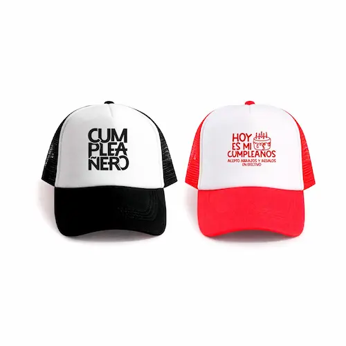 gorros para cumpleaños - emotis