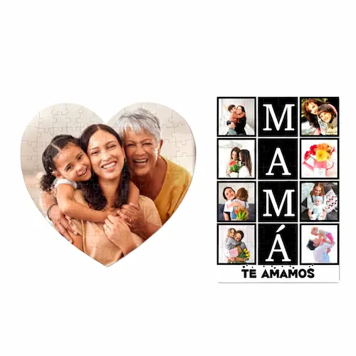 rompecabezas para mamá - Dia de la Madre - Emotis