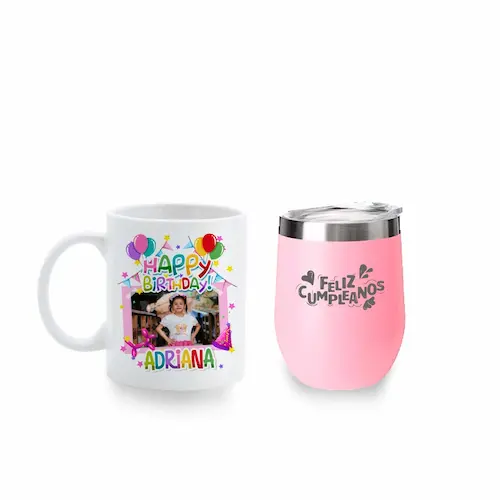 tazas para cumpleaños - emotis
