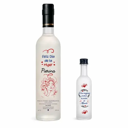vinos personalizados para mujeres - Dia de la mujer - Emotis
