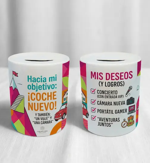Alcancías con plan de ahorro​