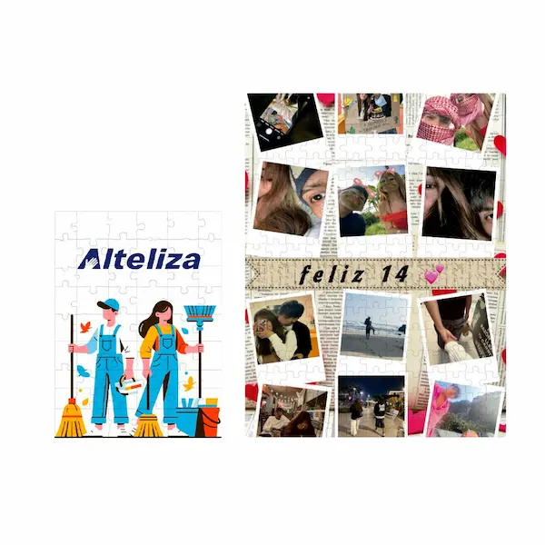 Proceso de tus rompecabezas personalizado paso a paso