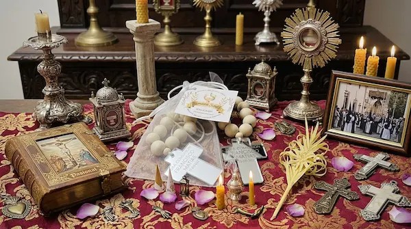 Recuerdos y detalles durante la Semana Santa