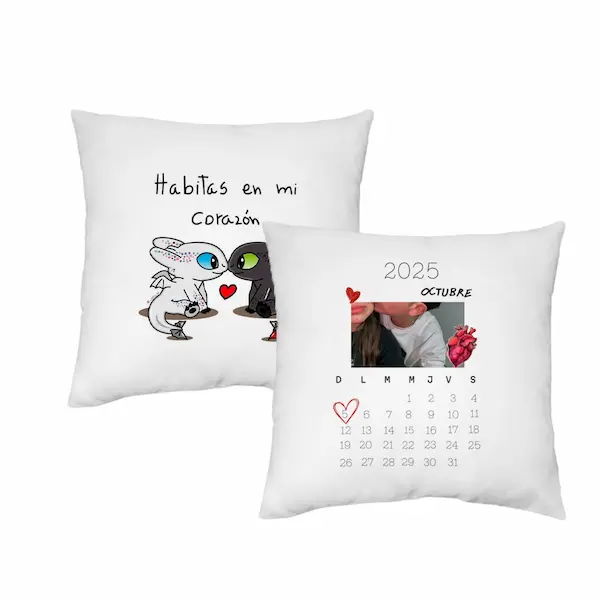 almohadas para parejas - Emotis