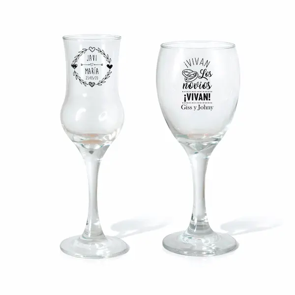 copas para bodas - emotis