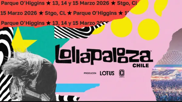 Aristas que se presentarán en el Lollapalooza 2026