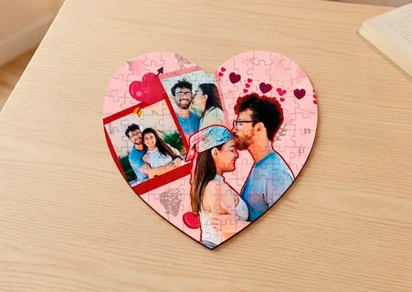 rompecabezas personalizados de amor