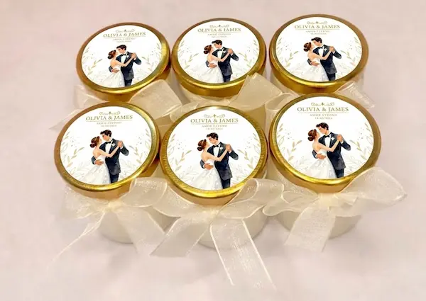 velas personalizadas para bodas en Lima Perú - Emotis