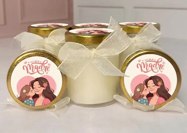 velas personalizadas para el Día de la Madre en Lima Perú - Emotis