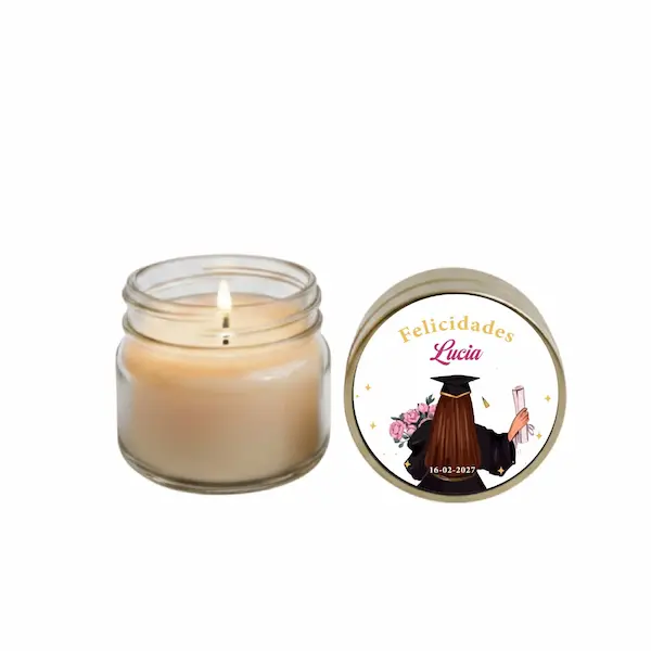 velas personalizadas para graduación