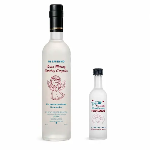 vinos y piscos para bautizo