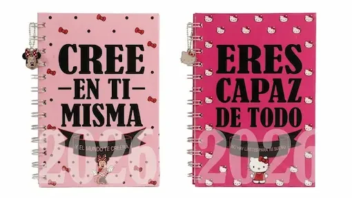 Agenda personalizada hello kitty - minnie