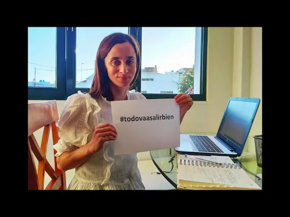 Video colectivo de agradecimiento en el dia del trabajo