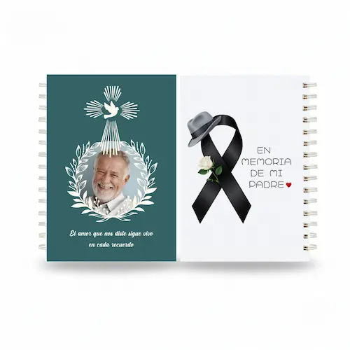 agenda - recuerdo de misa de difunto