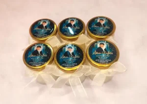 velas como recuerdos de misa de difunto