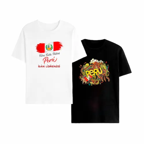 Polos personalizados de fiestas patrias - Emotis 1