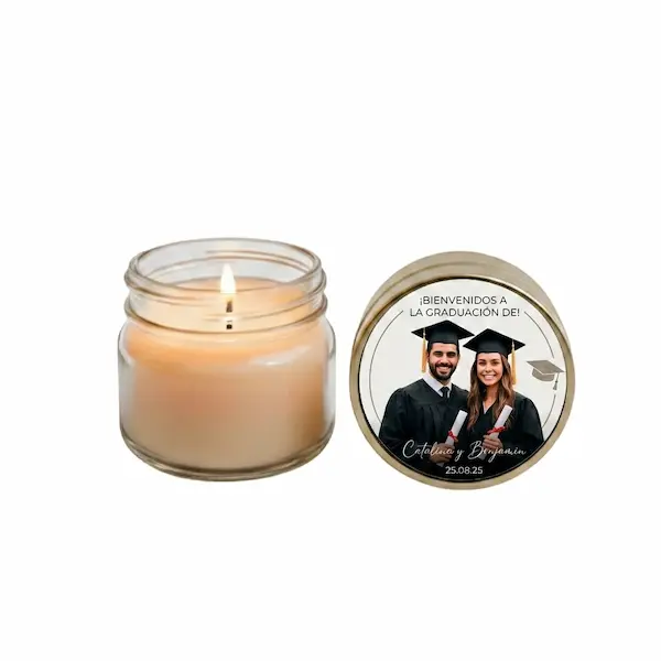 Velas para graduación