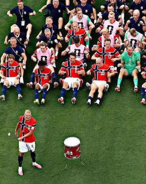 8. La fila vikinga de Noruega