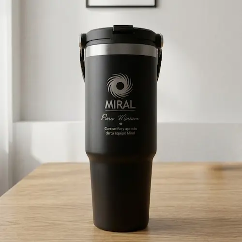 Termo personalizado con láser