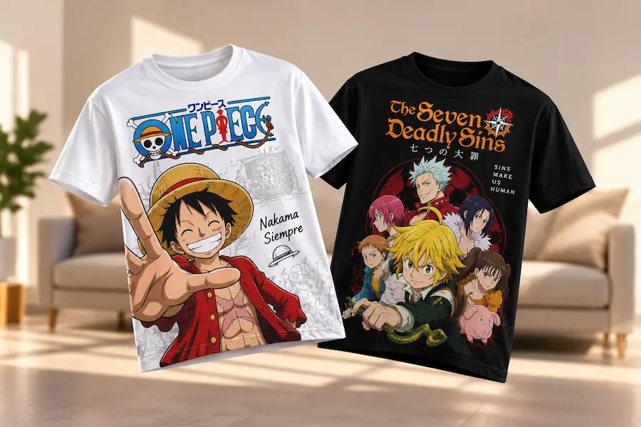 Polos personalizados de anime