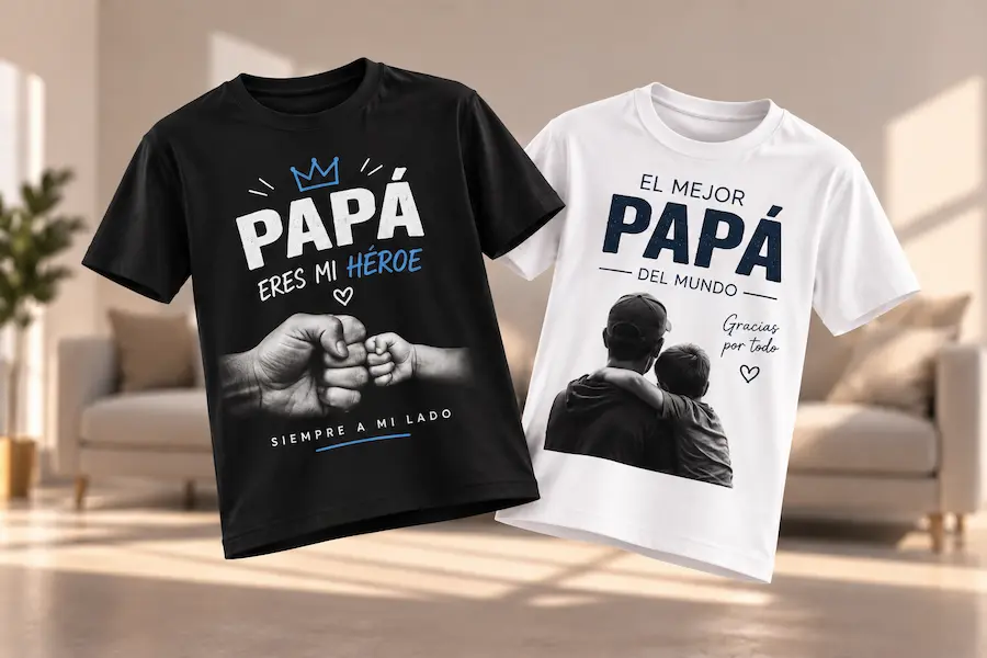 Polos personalizados para el Día del Padre