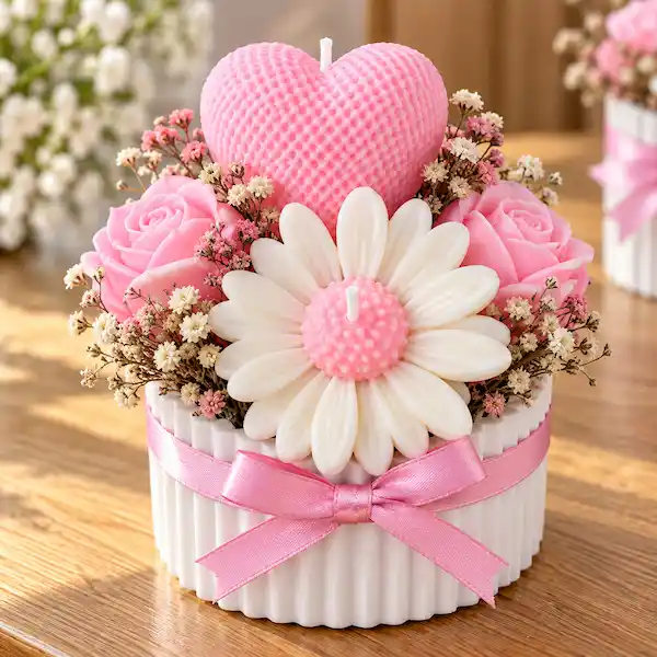 Bouquet en maceta
