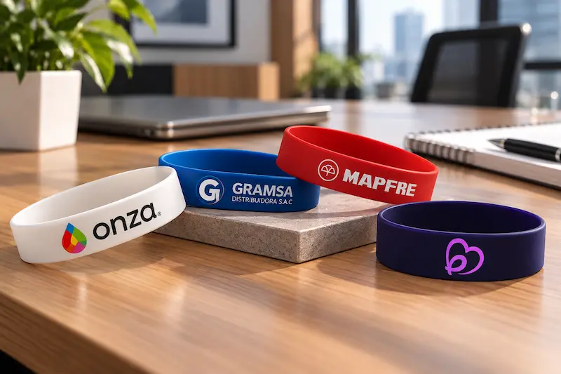 Pulseras publicitarias