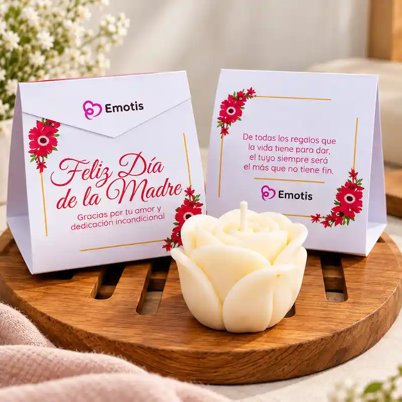 Velas personalizadas para el Día de la Madre