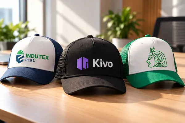 gorras para merchandising