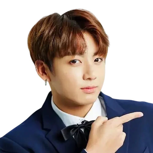jungkook señalando
